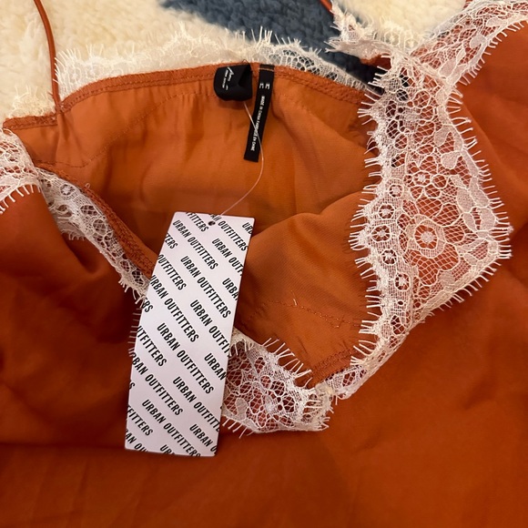 BRAND NEW WITH TAGS Urban Outfitters Rust Slip Dress - Picture 5 of 5